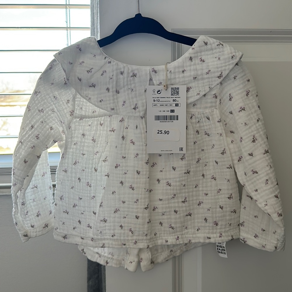 Zara floral top